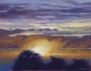 Brody Raggedy Cathead Sunset 14 x 18