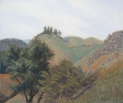 Fairfax Hills 14.5 x 17 by Tim Brody