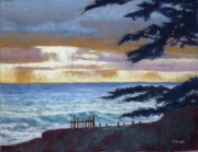 March Sunset 8 x 10 by Tim Brody