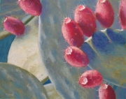 Nine Ripe Nopales 14 x 18 by Tim Brody