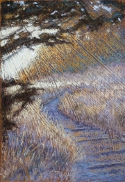 Small Bluff Fireball 5 x 7 by Tim Brody