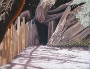 Strange Guardian 16.5 x 21.5 by Tim Brody