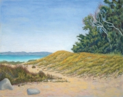 Grande Traverse Bay 16 x 23 by Tim Brody