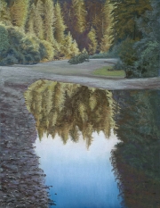 Gualala Riverbed Sunset 22 x 17 by Tim Brody