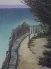 On The Edge 24 x 17 by Tim Brody