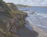 Rocky Bluffs 25 x 31.5 by Tim Brody