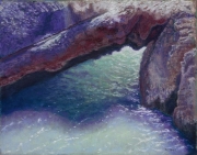 Sea Tunnel 20 x 24 by Tim Brody